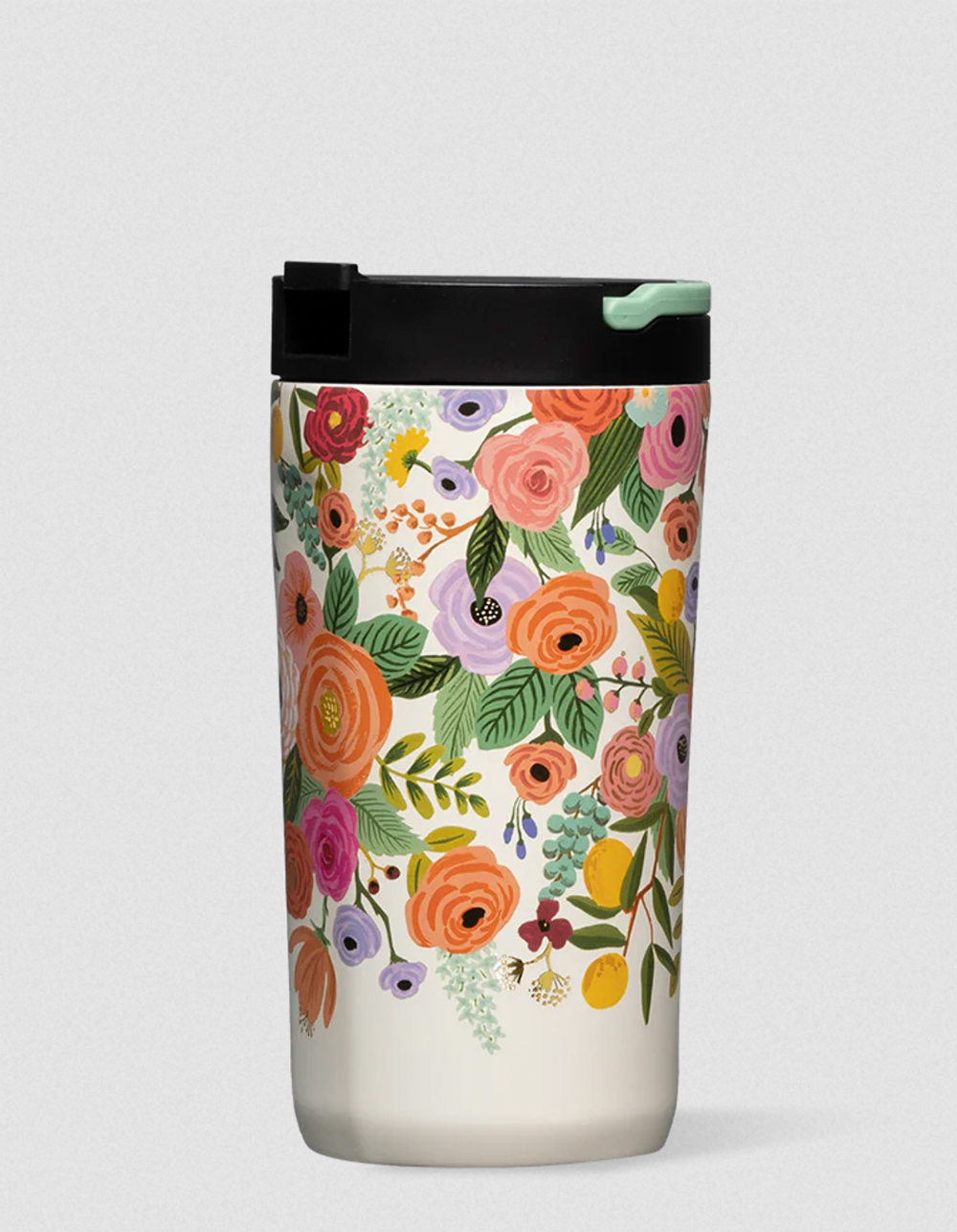 CORKCICLE x Rifle Paper Co. 12 oz Kids Cup With Lid & Straw Cream Combo Tillys