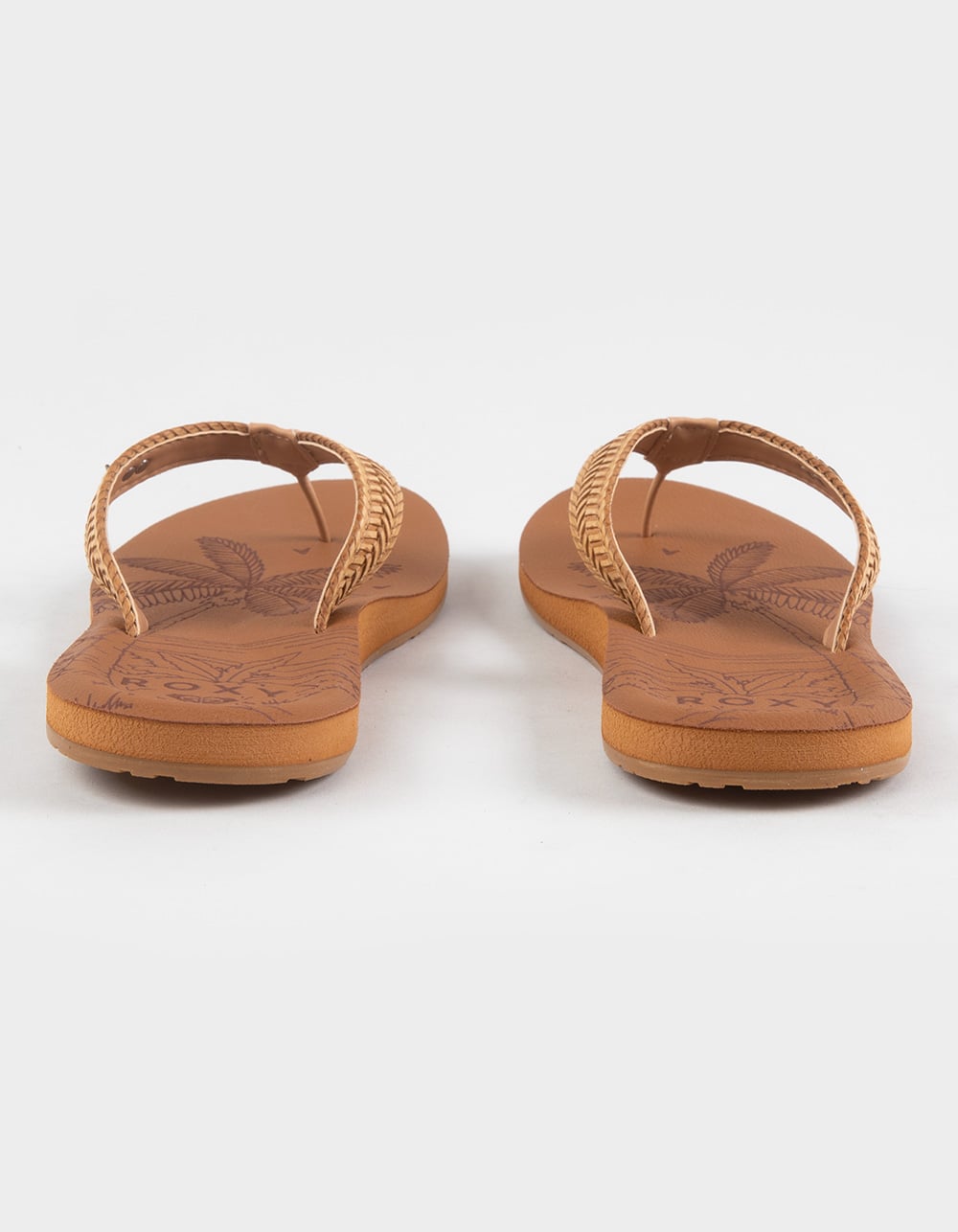ROXY Lili III Womens Flip Flops - TAN