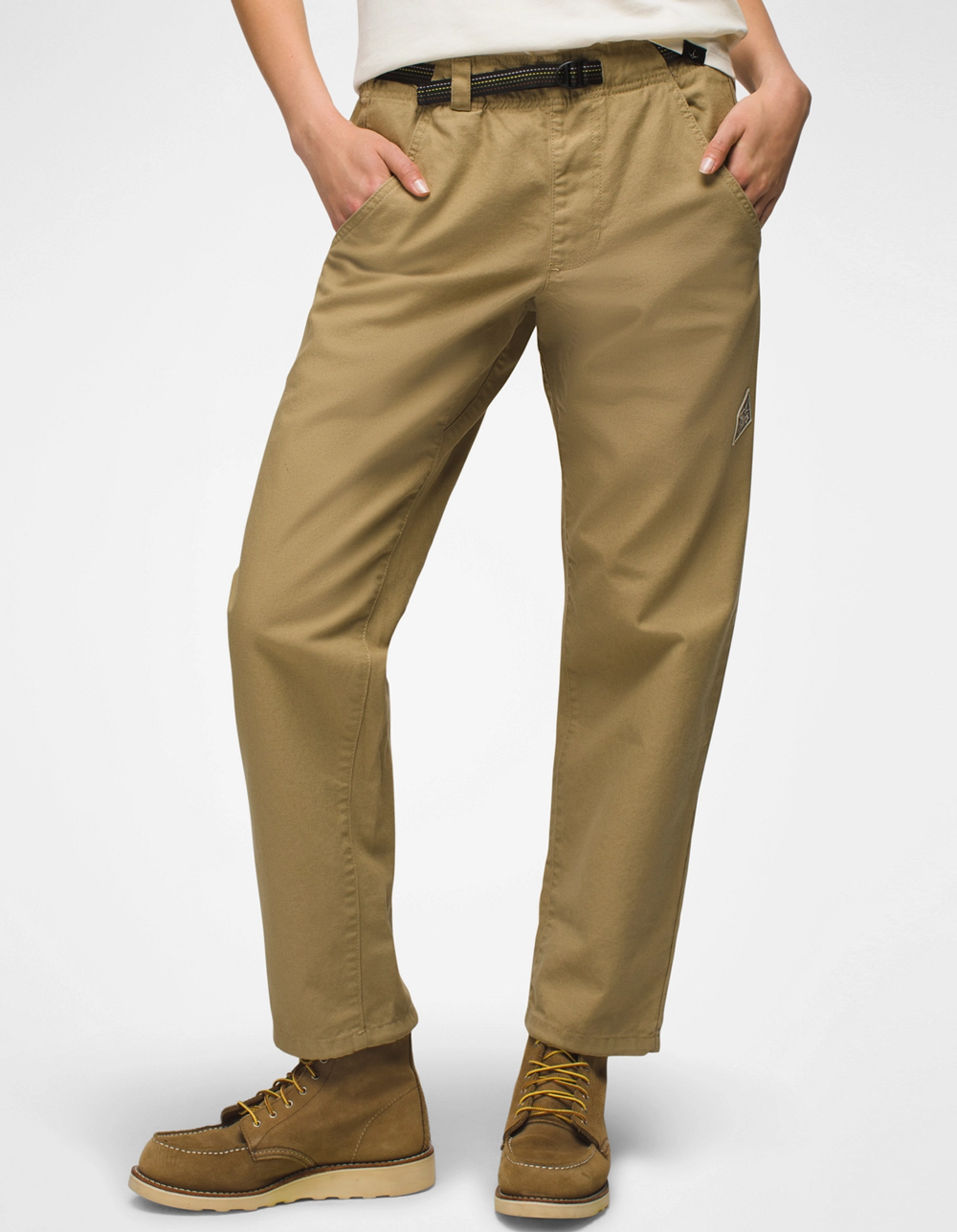 PRANA Voyaged Mens Relaxed Straight Pants - TAN