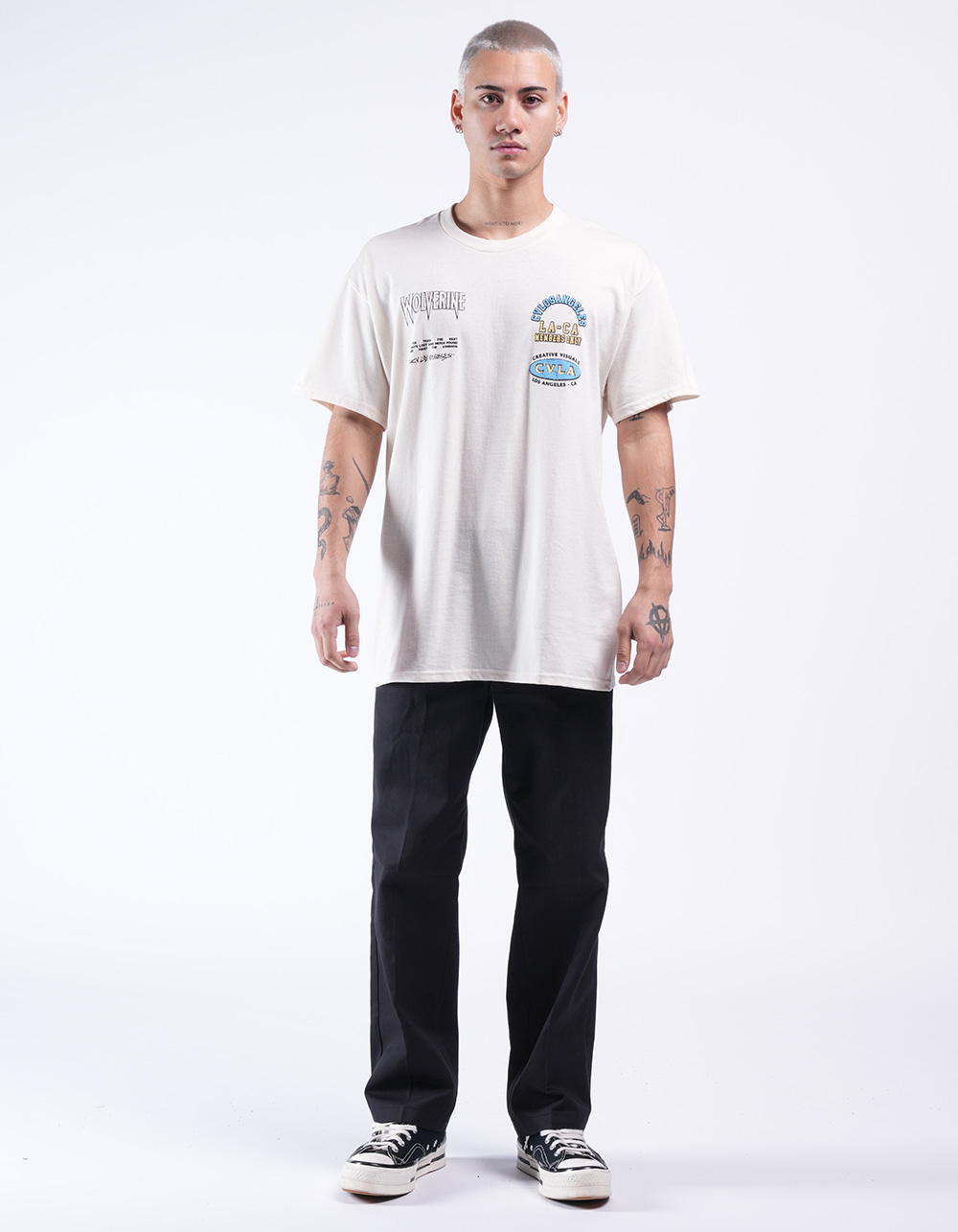 CVLA x Wolverine Mutant Menace Mens Tee - CREAM | Mission Valley