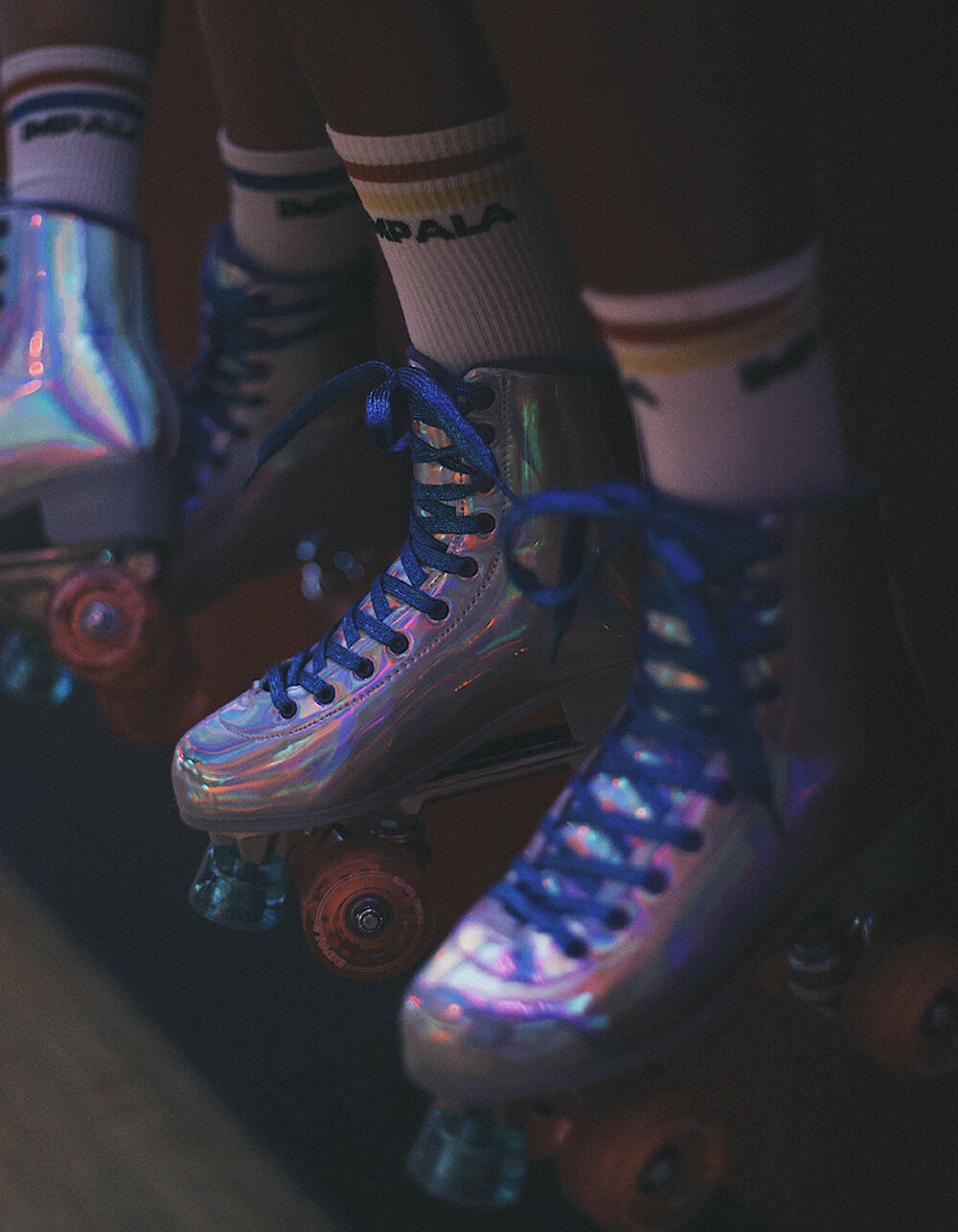 Impala Holographic Roller Skates Womens Size 7 Brand New 