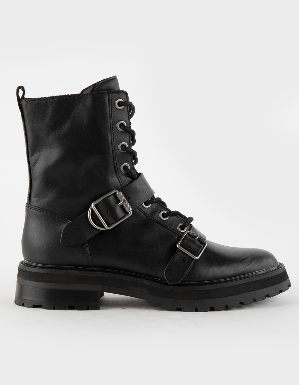DOLCE VITA Ronson Combat Lace Up Womens Boots - BLACK | Tillys