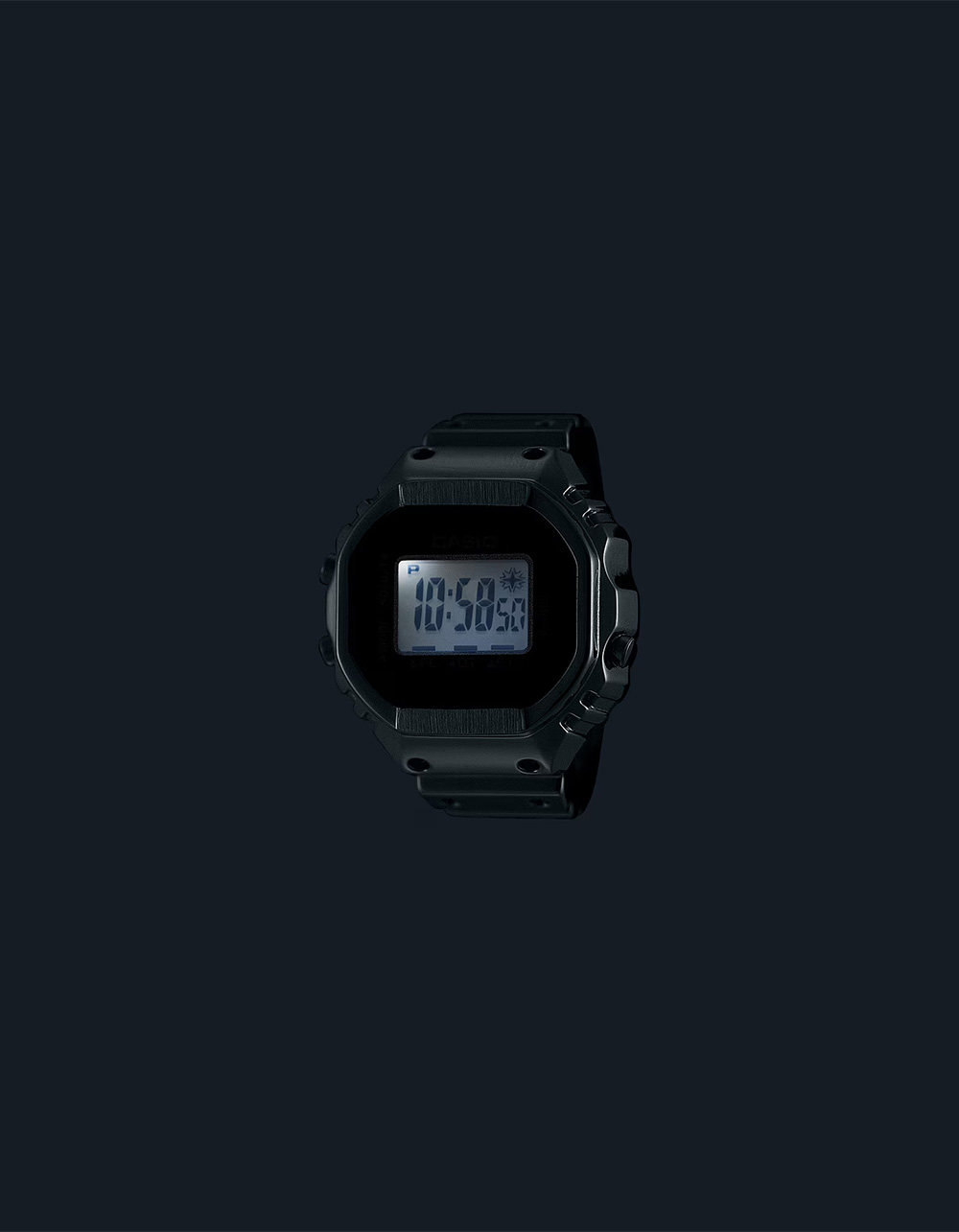 CASIO CRW001-1 Ring Watch - SILVER