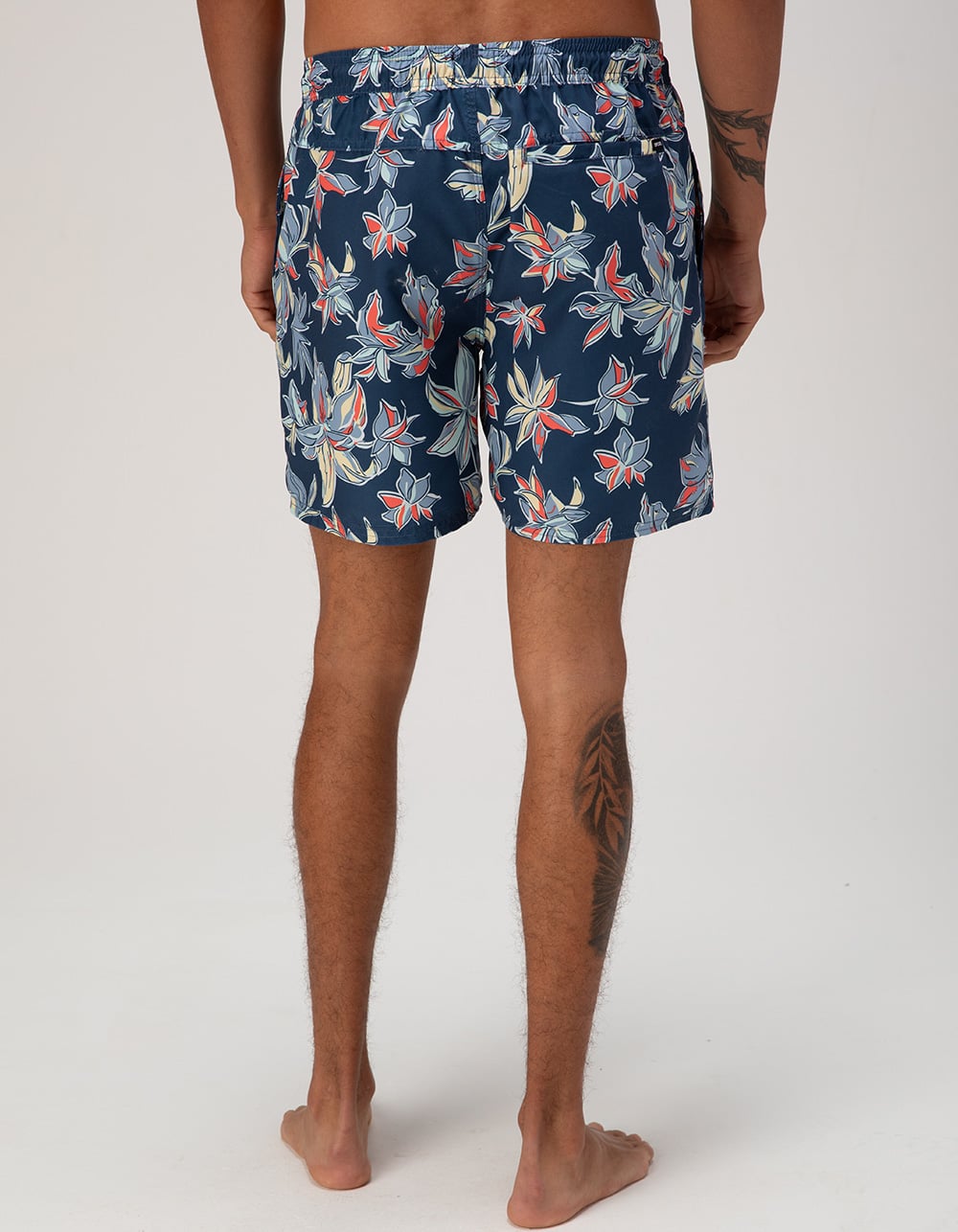 RIP CURL Daily Floral Mens Swim Trunks - NAVY COMBO