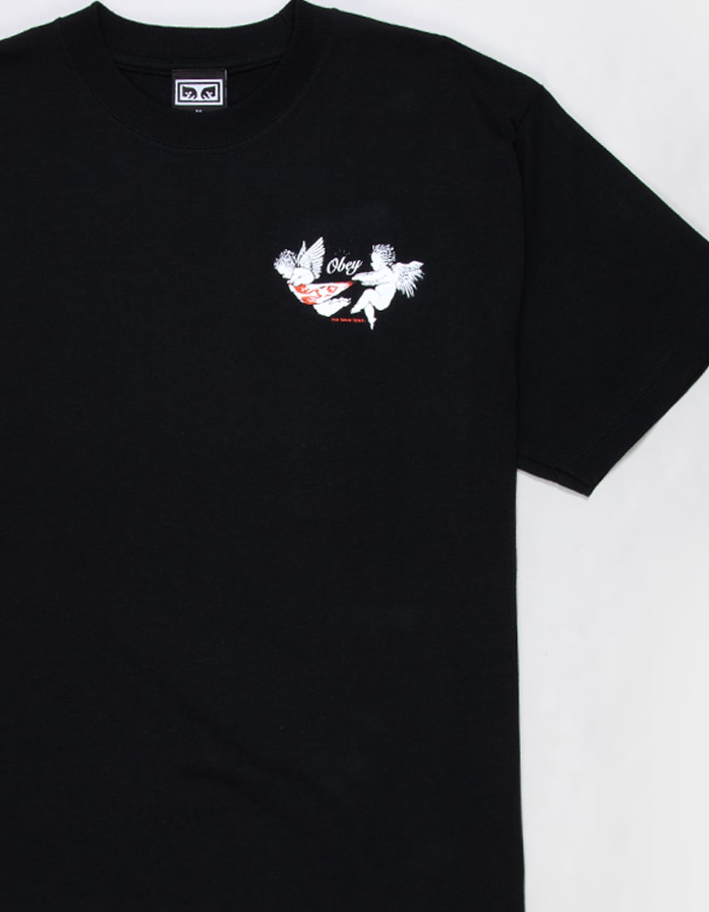 OBEY No Love Lost Mens Boxy Tee - BLACK | Tillys