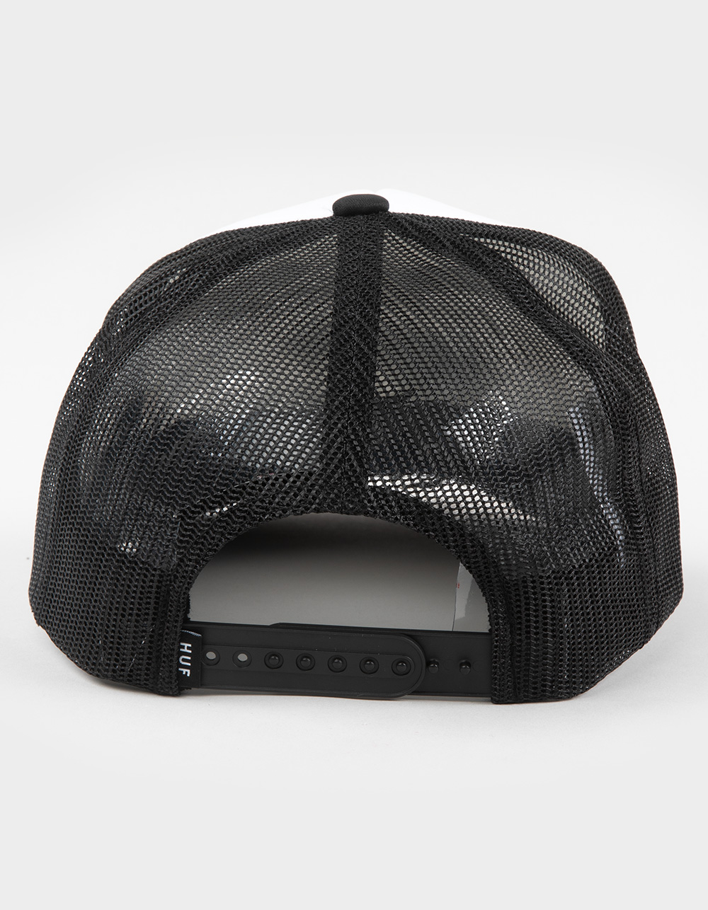 HUF Rims & Wheel Trucker Hat - BLACK/WHITE