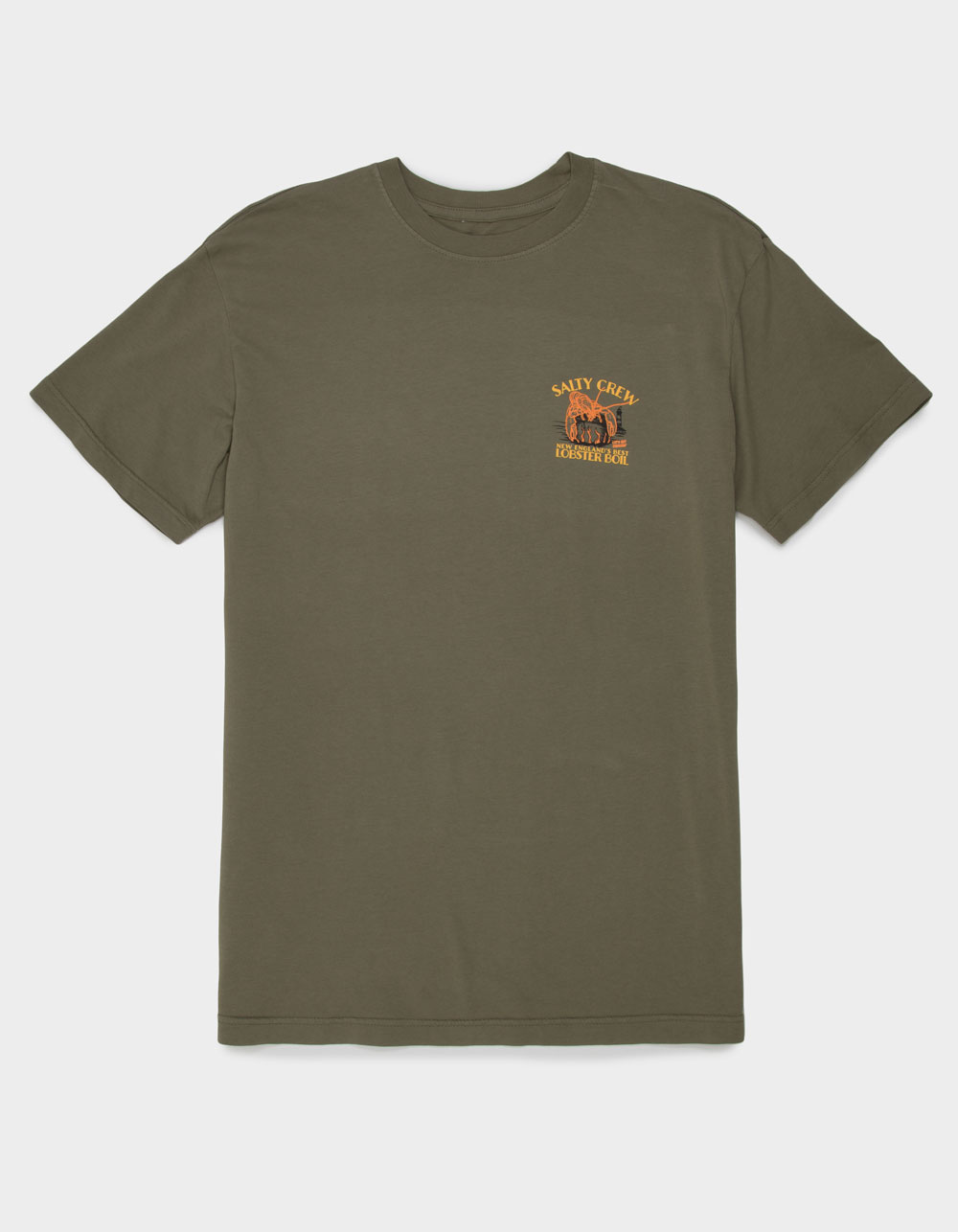 SALTY CREW Lobster Boil Mens Tee - OLIVE