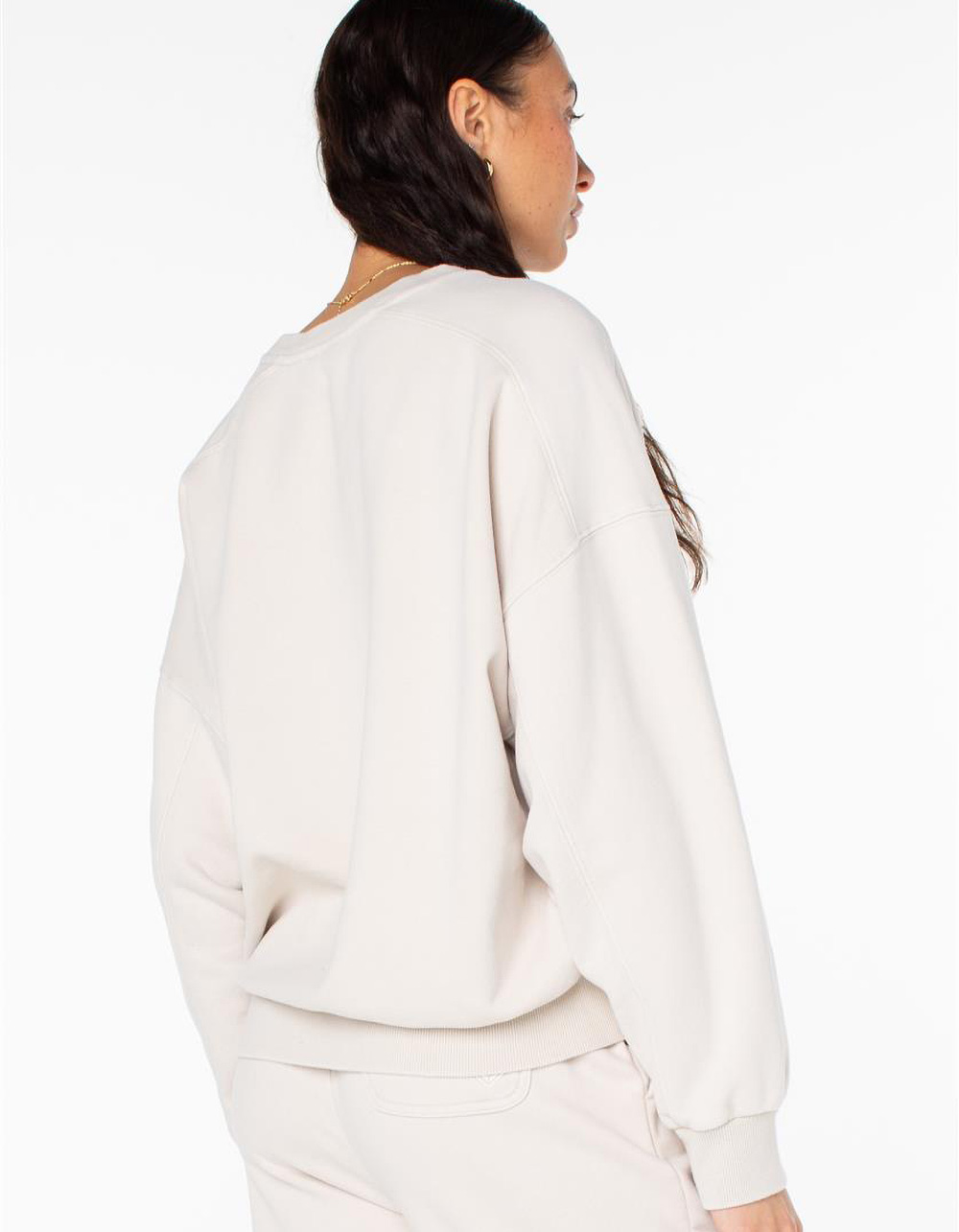 ROXY Oasis Haze Womens Sweater - LIGHT GRAY