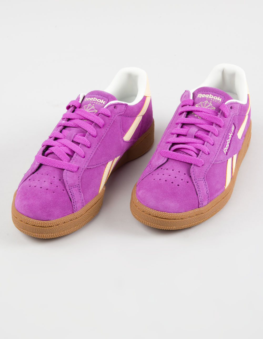 REEBOK Club C Grounds UK Womens Shoes - PURPLE