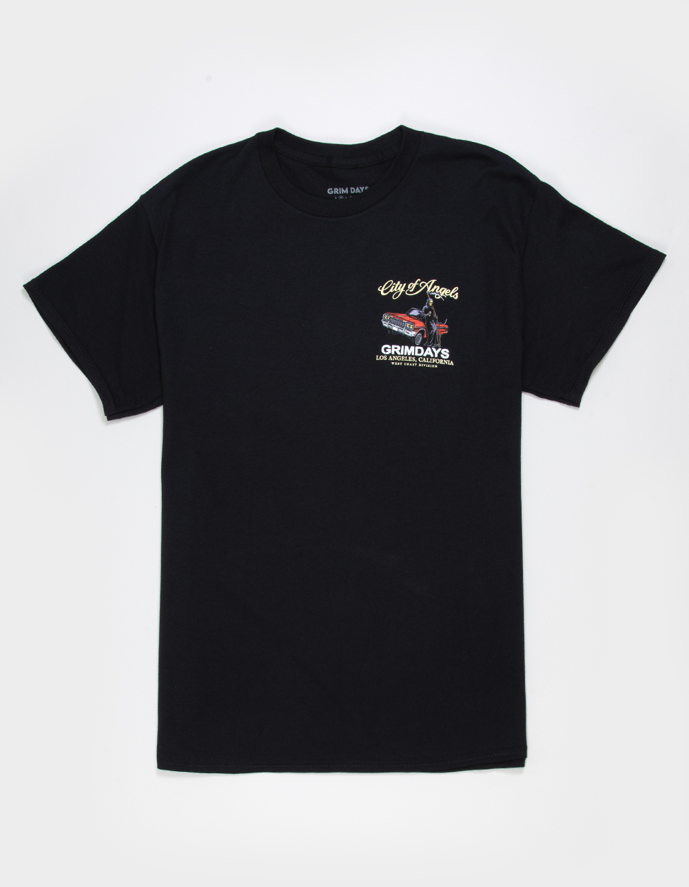 GRIM DAYS Its Night Mens Tee - BLACK