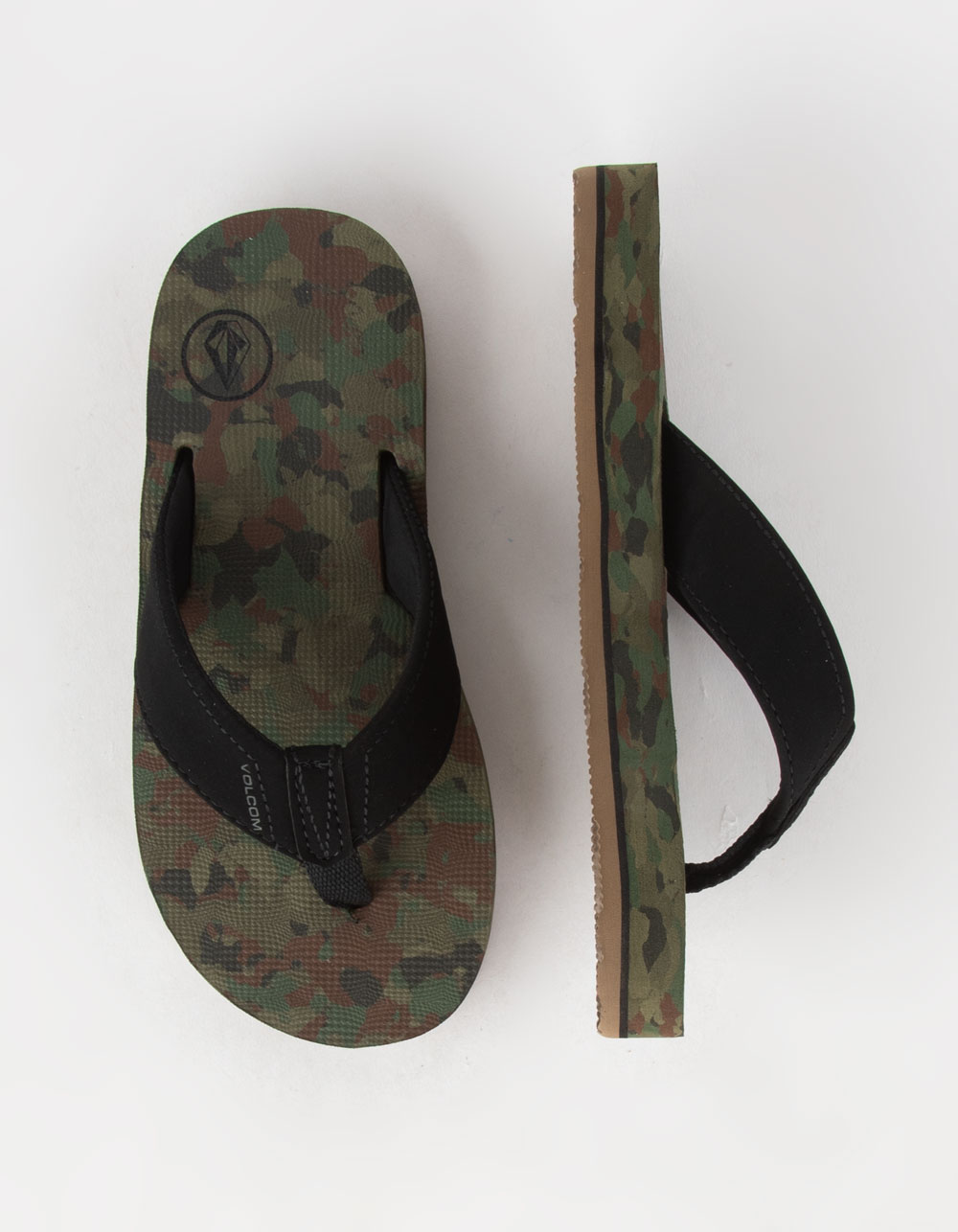 VOLCOM Victor Boys Flip Flops - CAMO