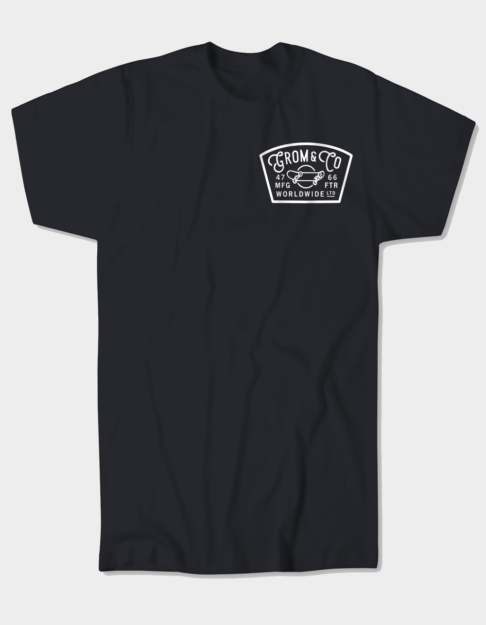 GROM Skate Co. Boys Tee - BLACK