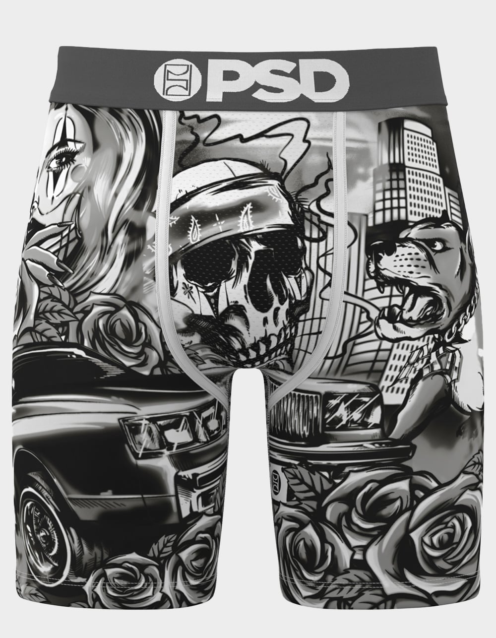 PSD Vatos Locos Mens Boxer Briefs - MULTI