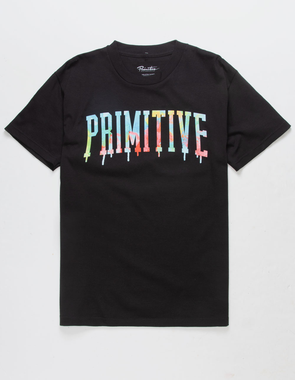 PRIMITIVE Collegiate Drip Mens Tee BLACK Tillys
