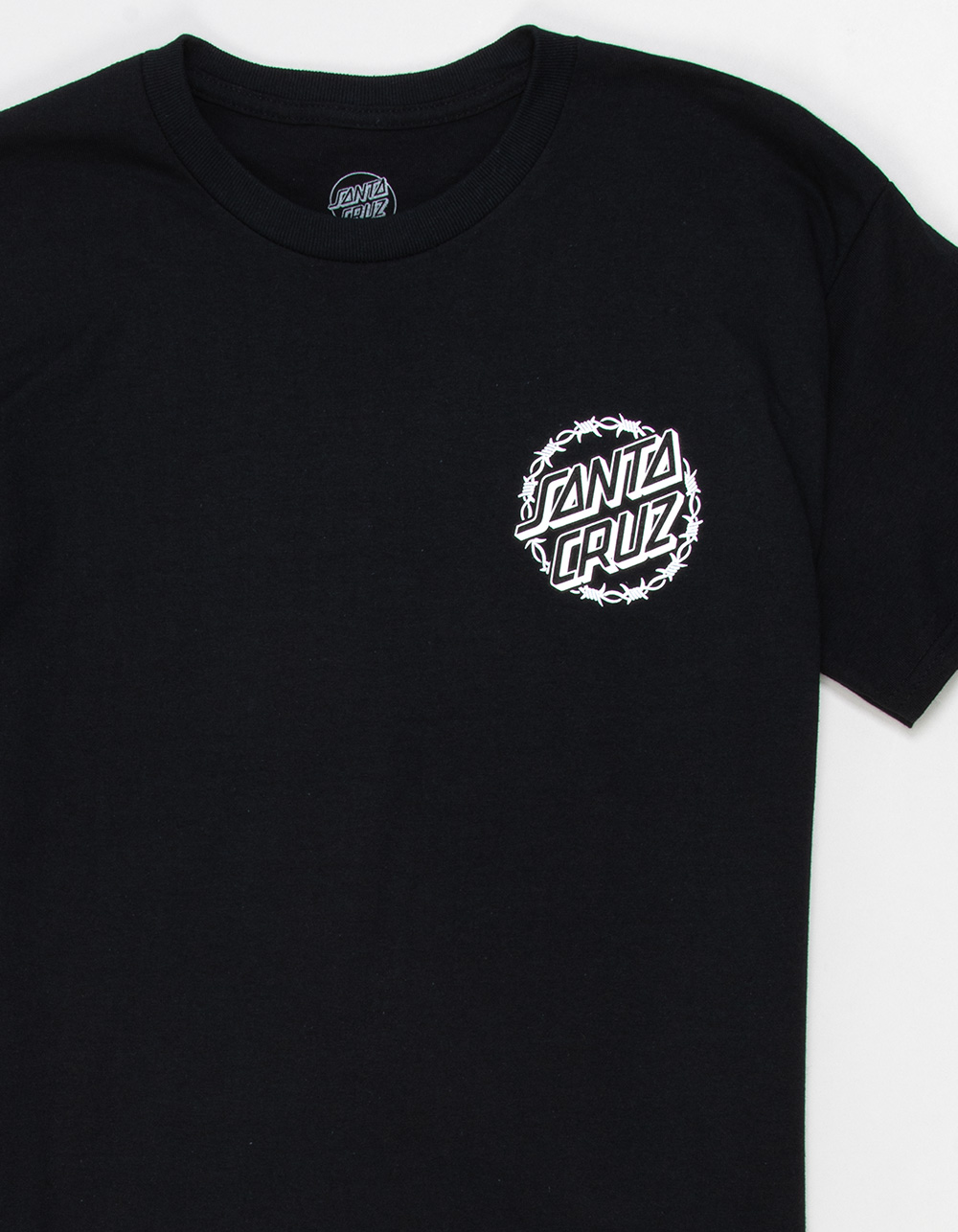 SANTA CRUZ Barbed Opus Dot Mens Tee - BLACK