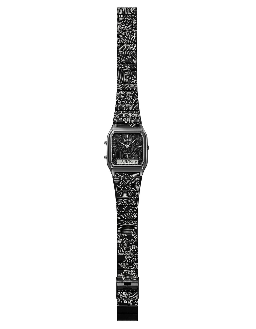 CASIO AQ230EBLT-1A Watch - BLK/WHT
