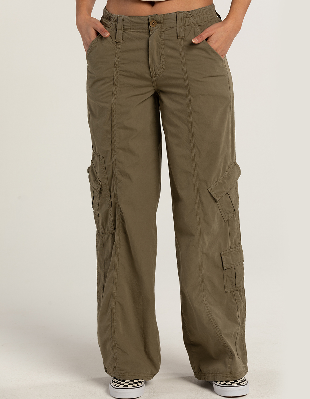 BDG Urban Outfitters Y2K Summer Womens Cargo Pants - OLIVE | Tillys
