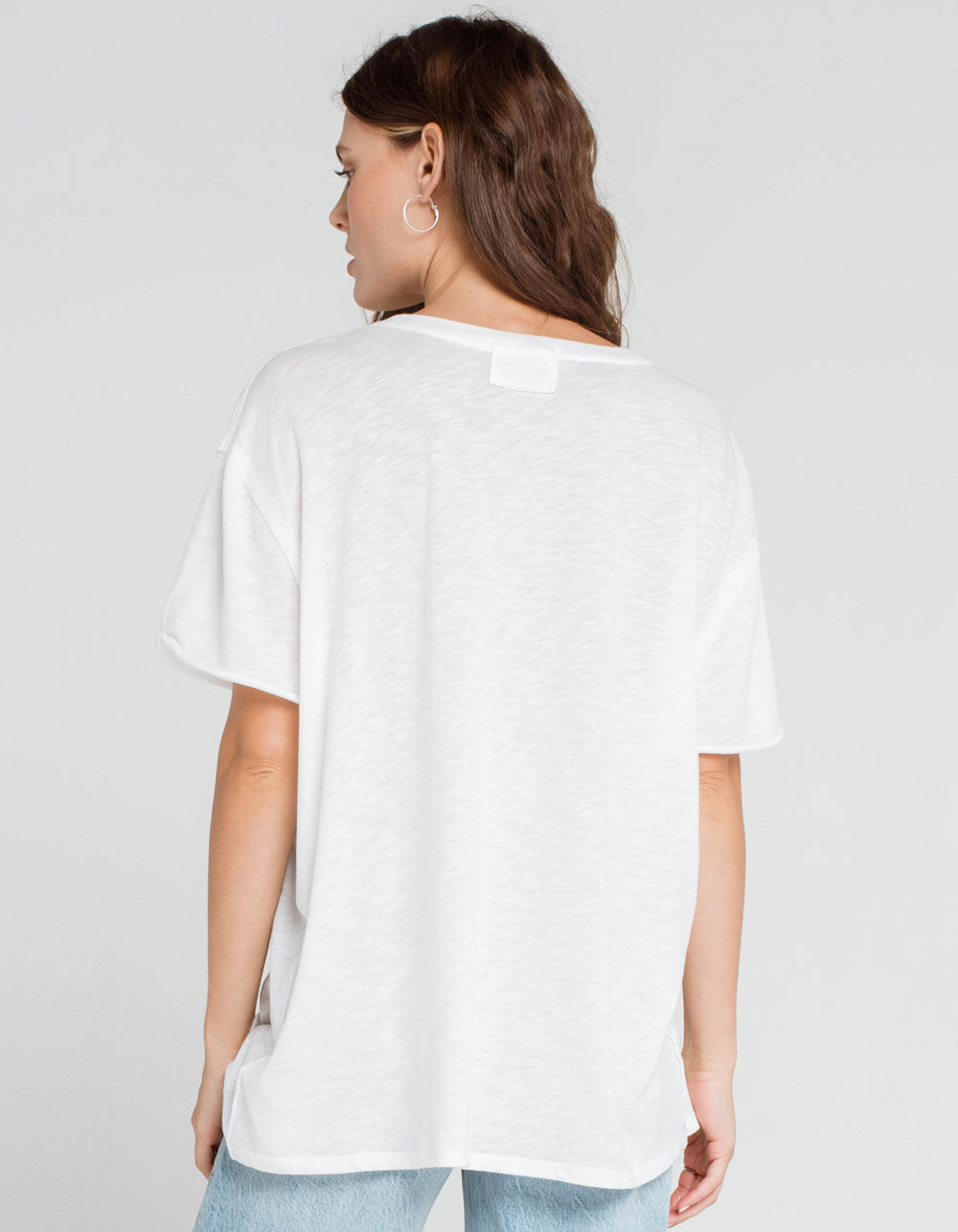FREE PEOPLE Clarity Womens White Ringer Tee - WHITE | Tillys