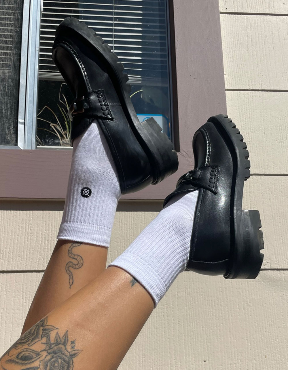 STANCE Icon Mens Quarter Socks - WHITE