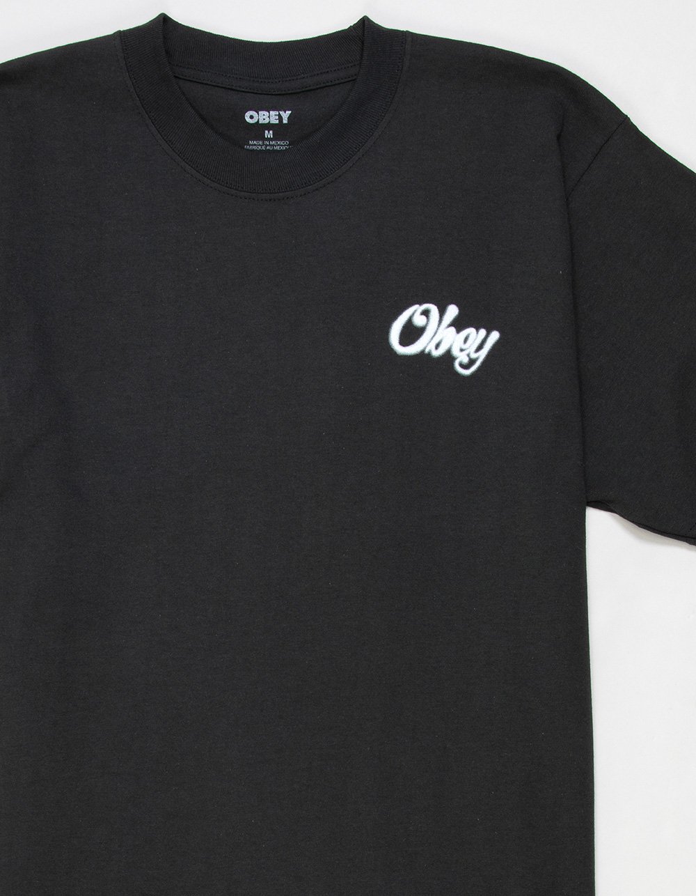 OBEY Airbrush Rose Mens Tee - BLACK