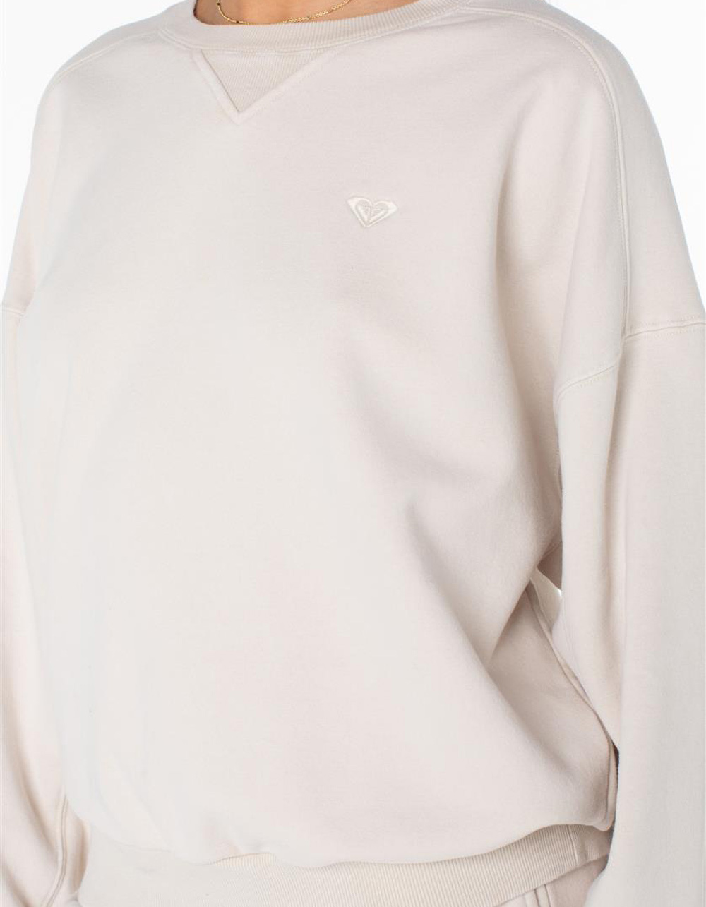 ROXY Oasis Haze Womens Sweater - LIGHT GRAY