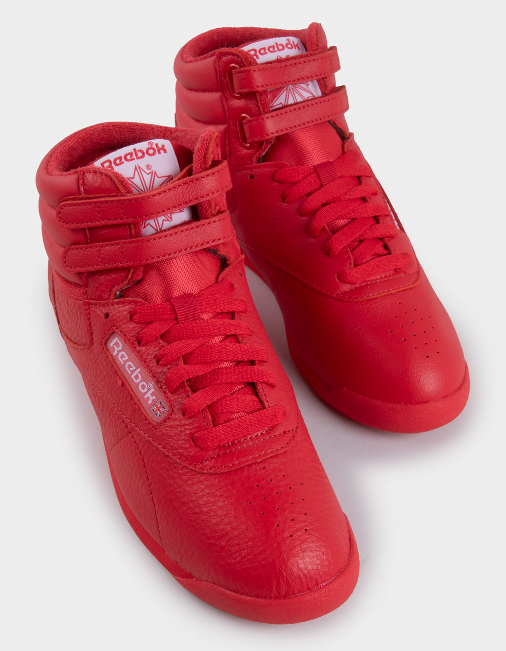 REEBOK Freestyle Hi Womens Shoes - RED