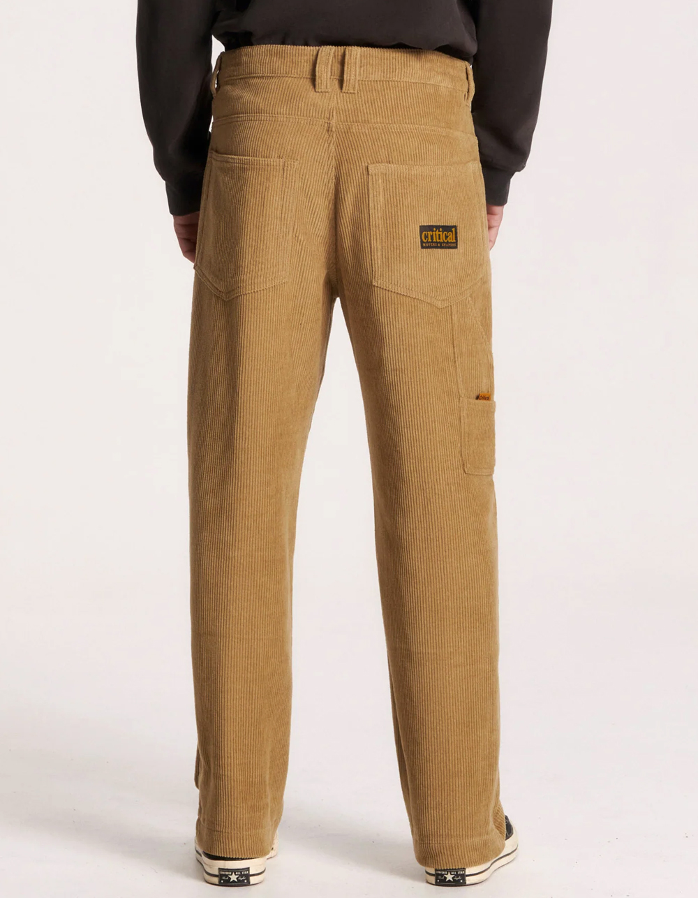 THE CRITICAL SLIDE SOCIETY Peaty Mens 5 Pocket Straight Corduroy Pants - PUTTY