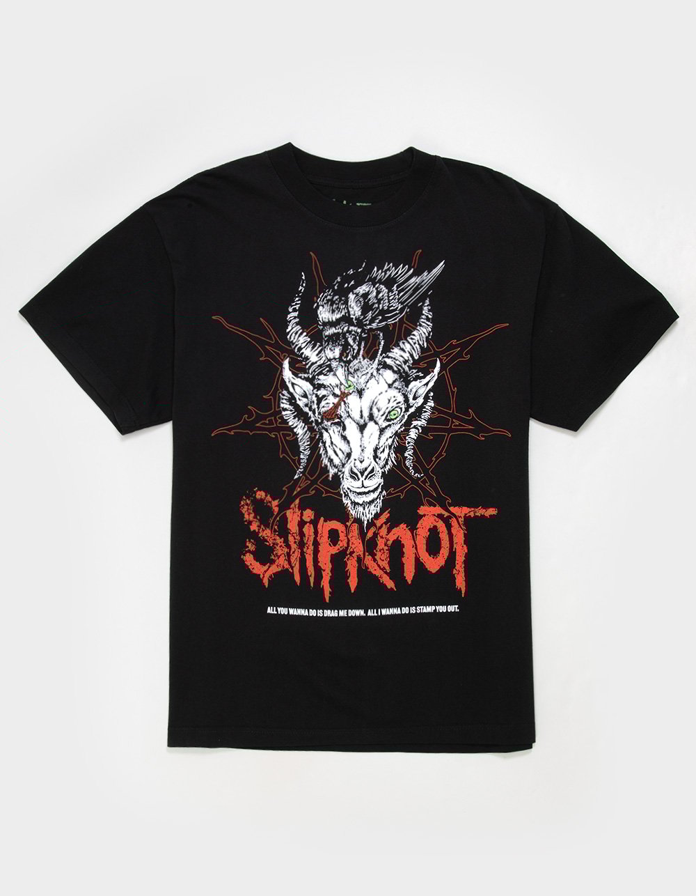 WELCOME SKATEBOARDS x Slipknot Spit Mens Tee - BLACK