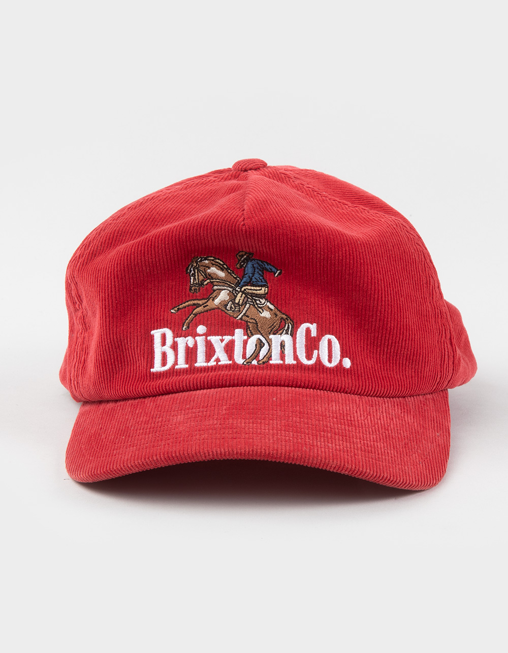 BRIXTON Inwood Snapback Hat - RED