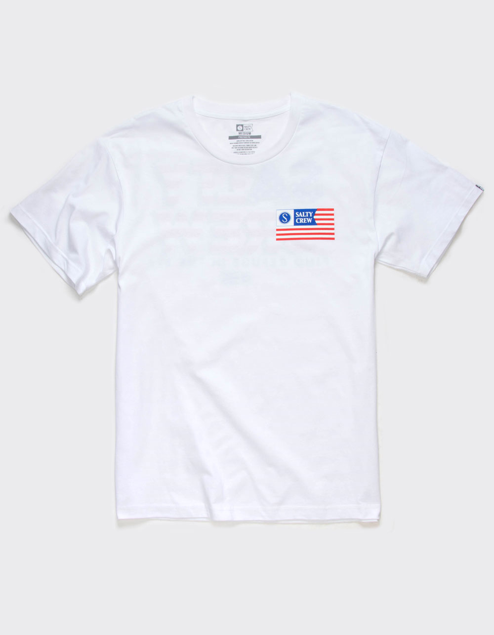 SALTY CREW Stars And Stripes Mens Tee - WHITE | Tillys