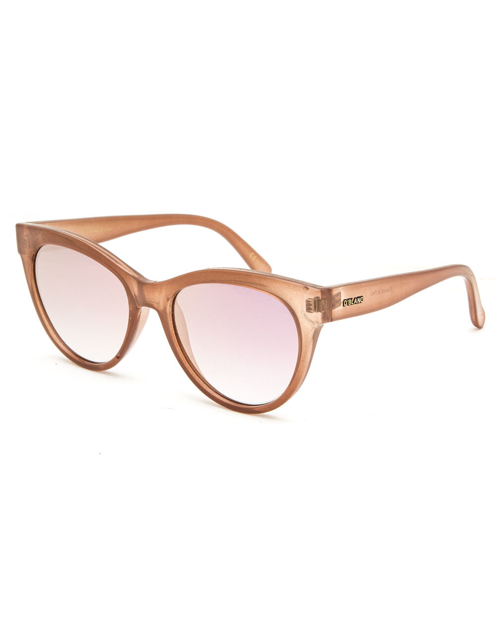 D'BLANC Felicity Quartz Rose Flash & Gradient Sunglasses image number 0