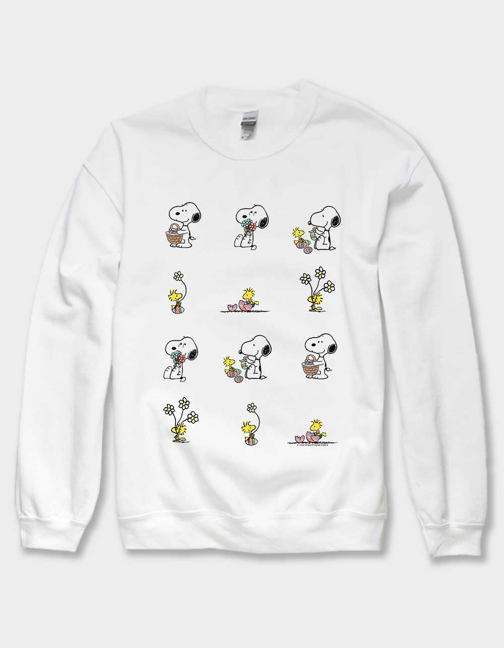 PEANUTS Snoopy Egg Hunt Unisex Crewneck Sweatshirt