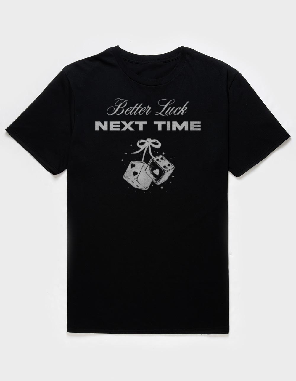Luck Better Dice Unisex Tee - BLACK