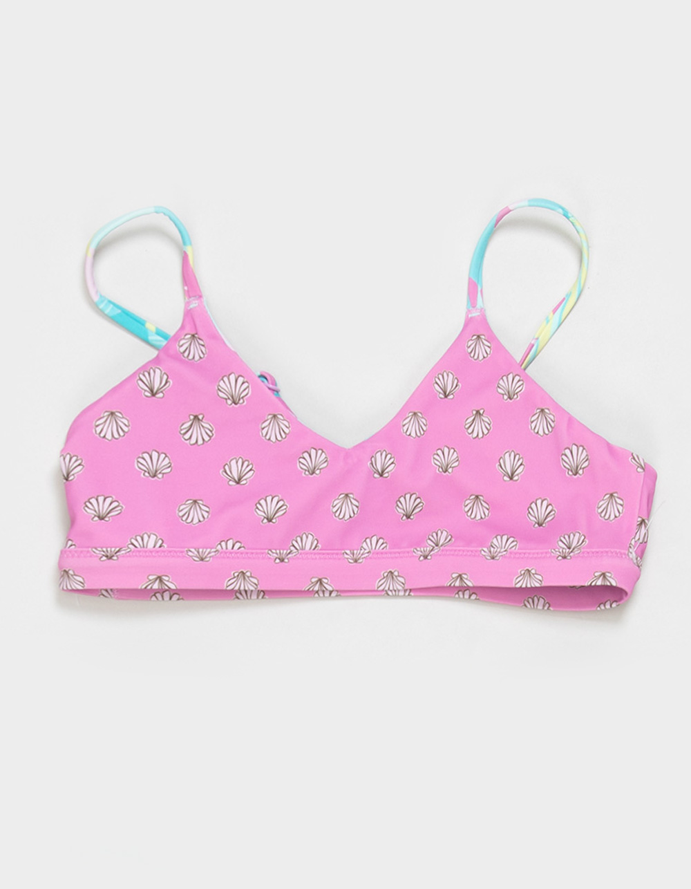 BILLABONG Des Tropics Girls Reversible Bralette Bikini Set - MULTI