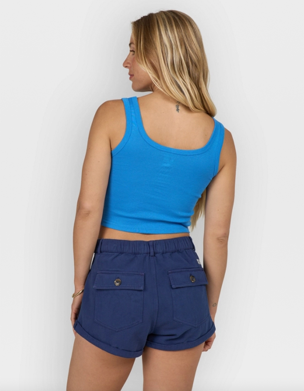 SALTY CREW Unscripted Womens Tank Top - BLUE