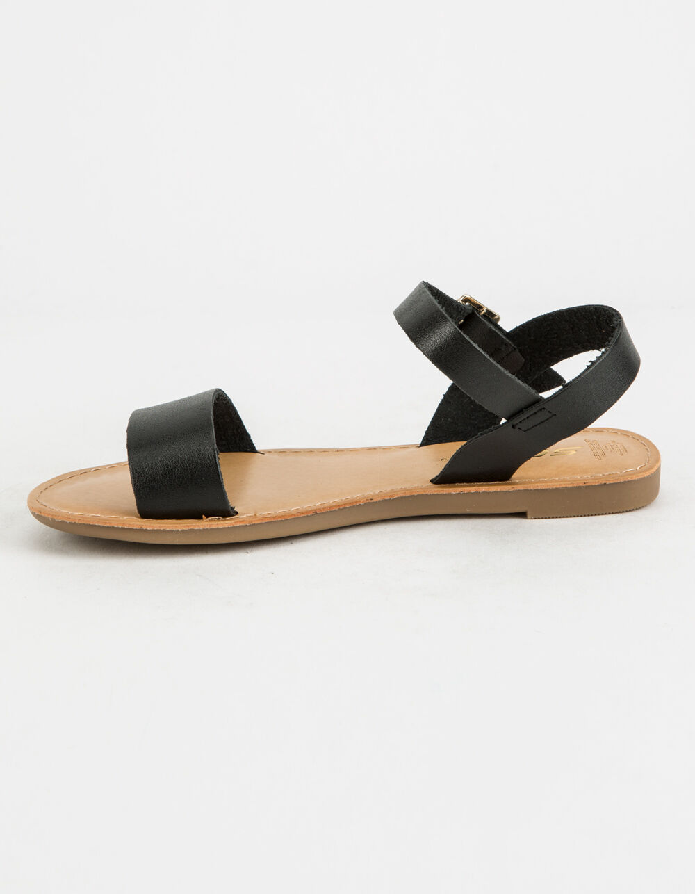 SODA Ankle Strap Girls Black Sandals - BLACK | Tillys