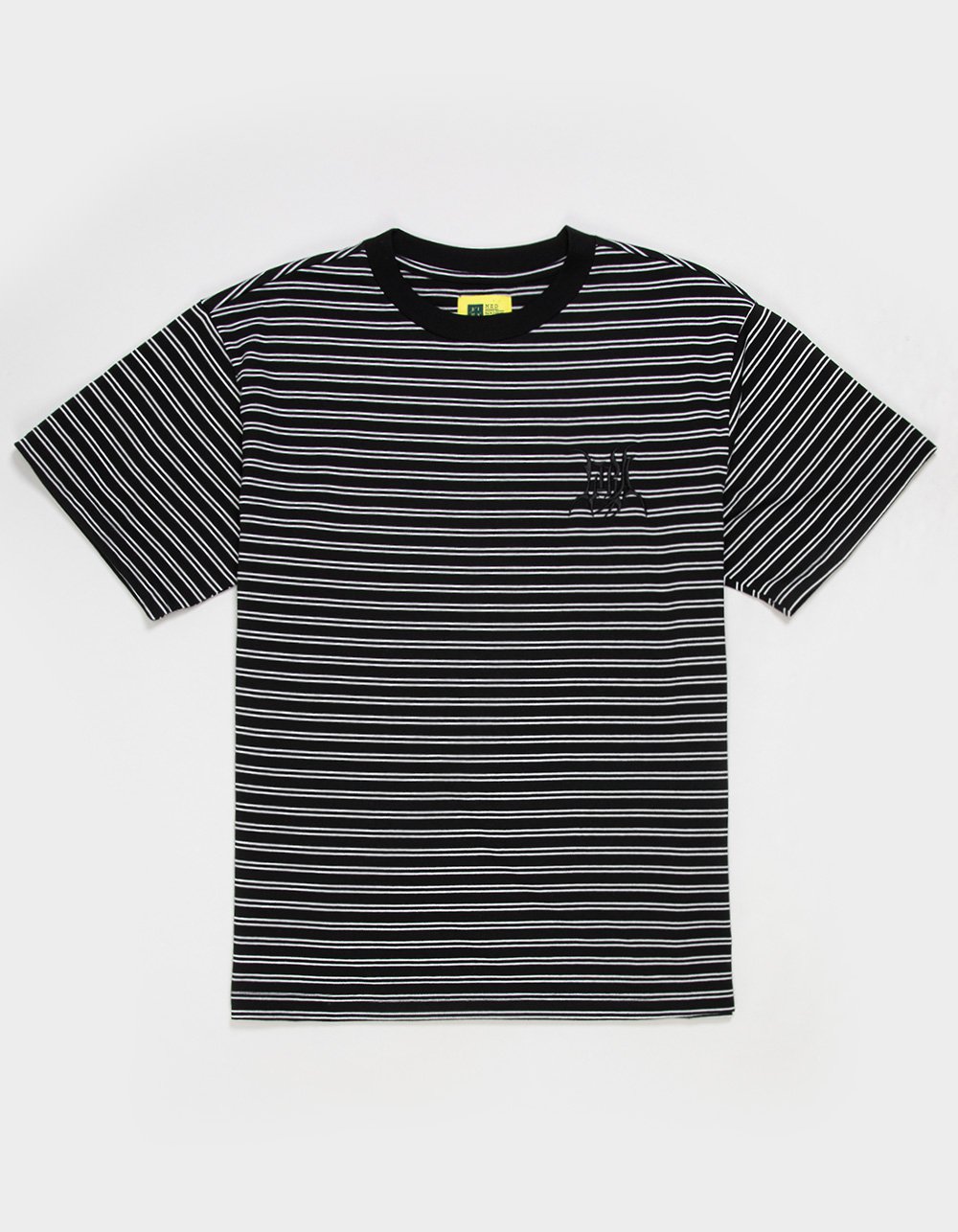 LIRA Mens Stripe Tee - BLK/WHT