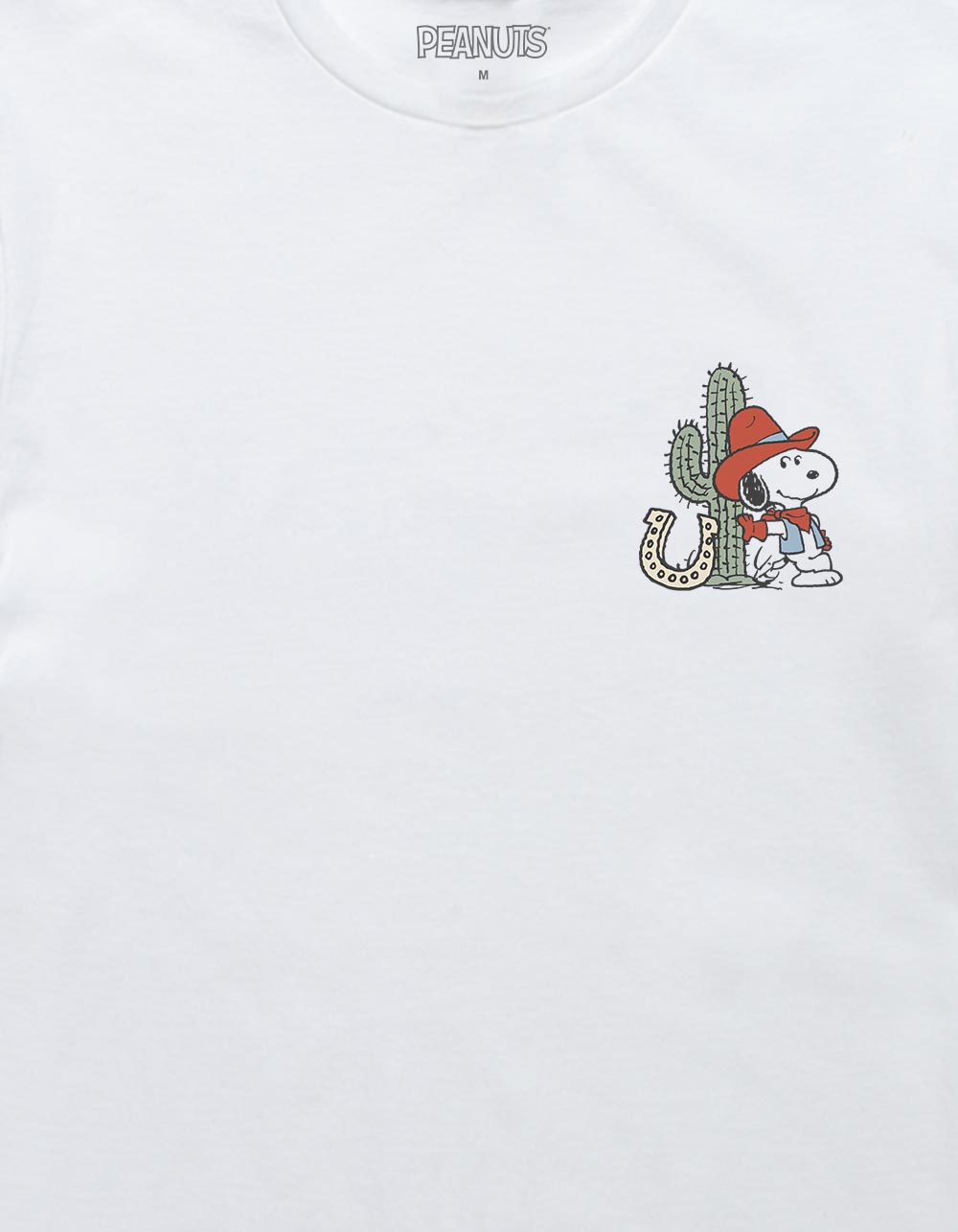PEANUTS Snoopy's Lazy Dog Ranch Unisex Tee - WHITE