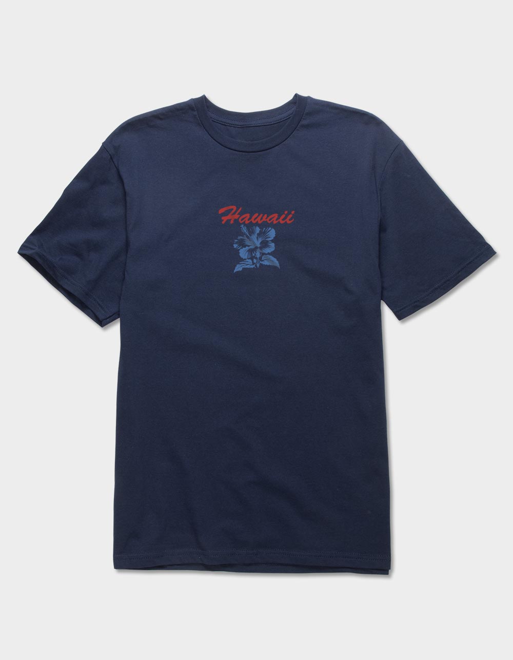 HAWAII Hibiscus Farm Unisex Tee - NAVY