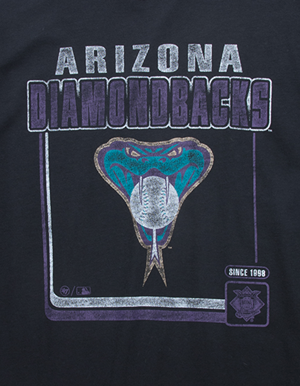 47 BRAND Arizona Diamondbacks Boarderline Mens Tee