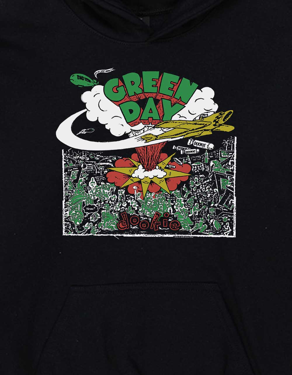 GREEN DAY Dookie Doodle Unisex Kids Hoodie