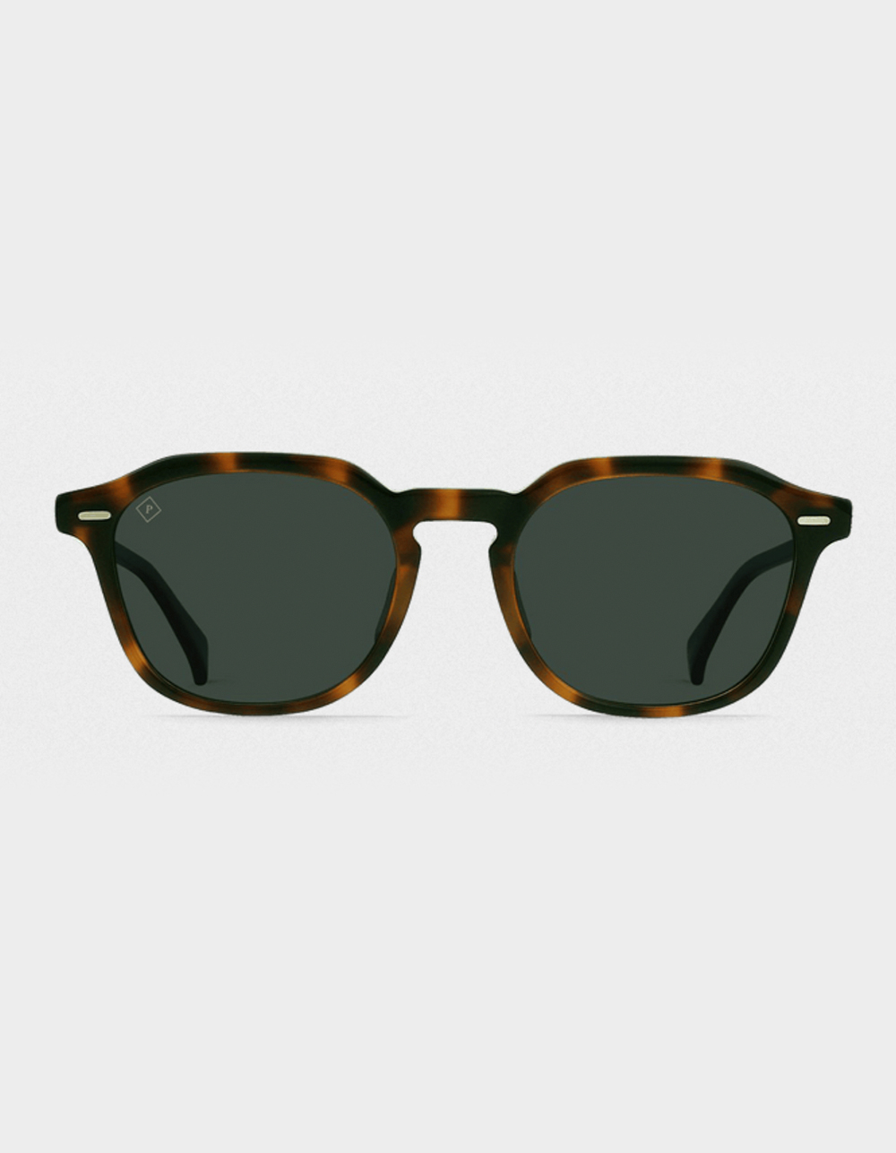 RAEN Clyve® Polarized Sunglasses - ESPRESSO TORTOISE / GREEN POLARIZED