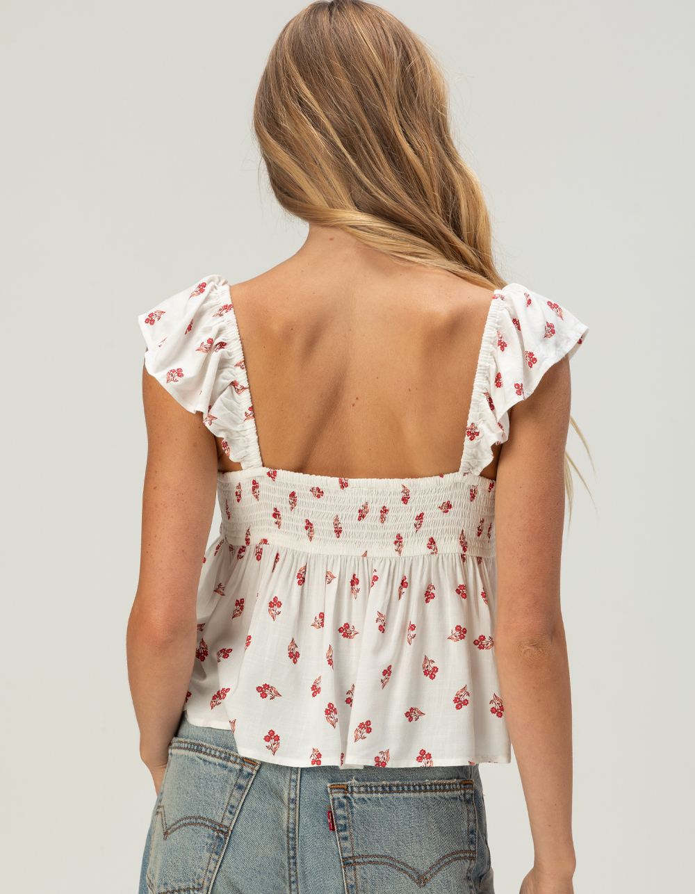 PATRONS OF PEACE Sully Womens Top - WHITE COMBO