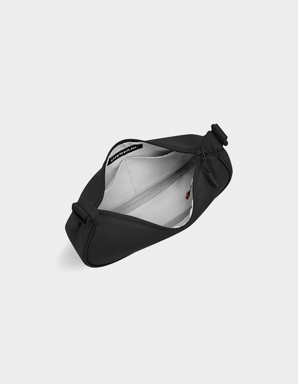 SHERPANI Mina Crescent Bag - BLACK