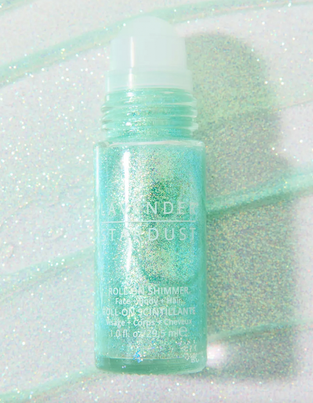 LAVENDER STARDUST Roll-On Shimmer Macaroon Glitter - BLUE