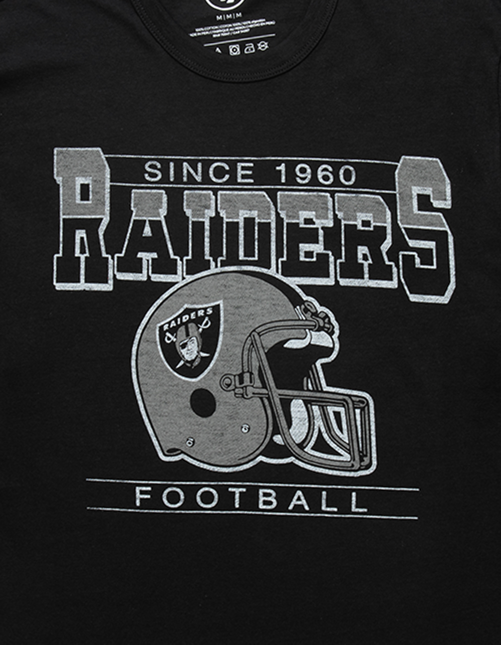 47 Men's Las Vegas Raiders Franklin T-Shirt - Black - S Each