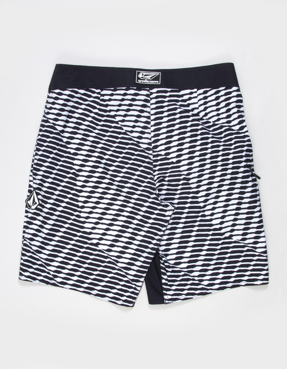 VOLCOM Formentor Mod Mens 20" Boardshorts - WHT/BLK