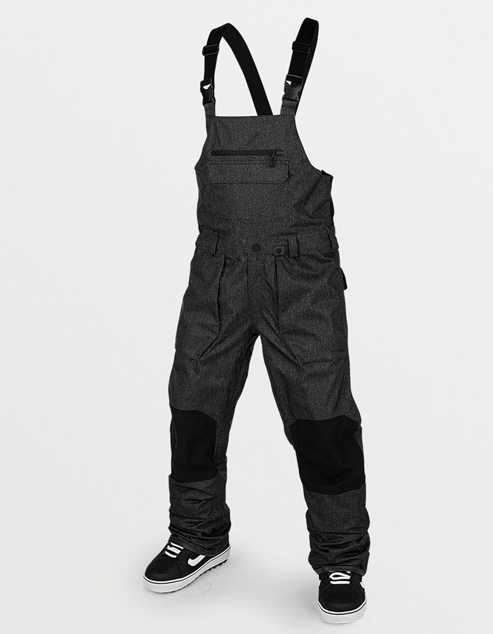Roan Bib Mens Overalls BLACK Tillys