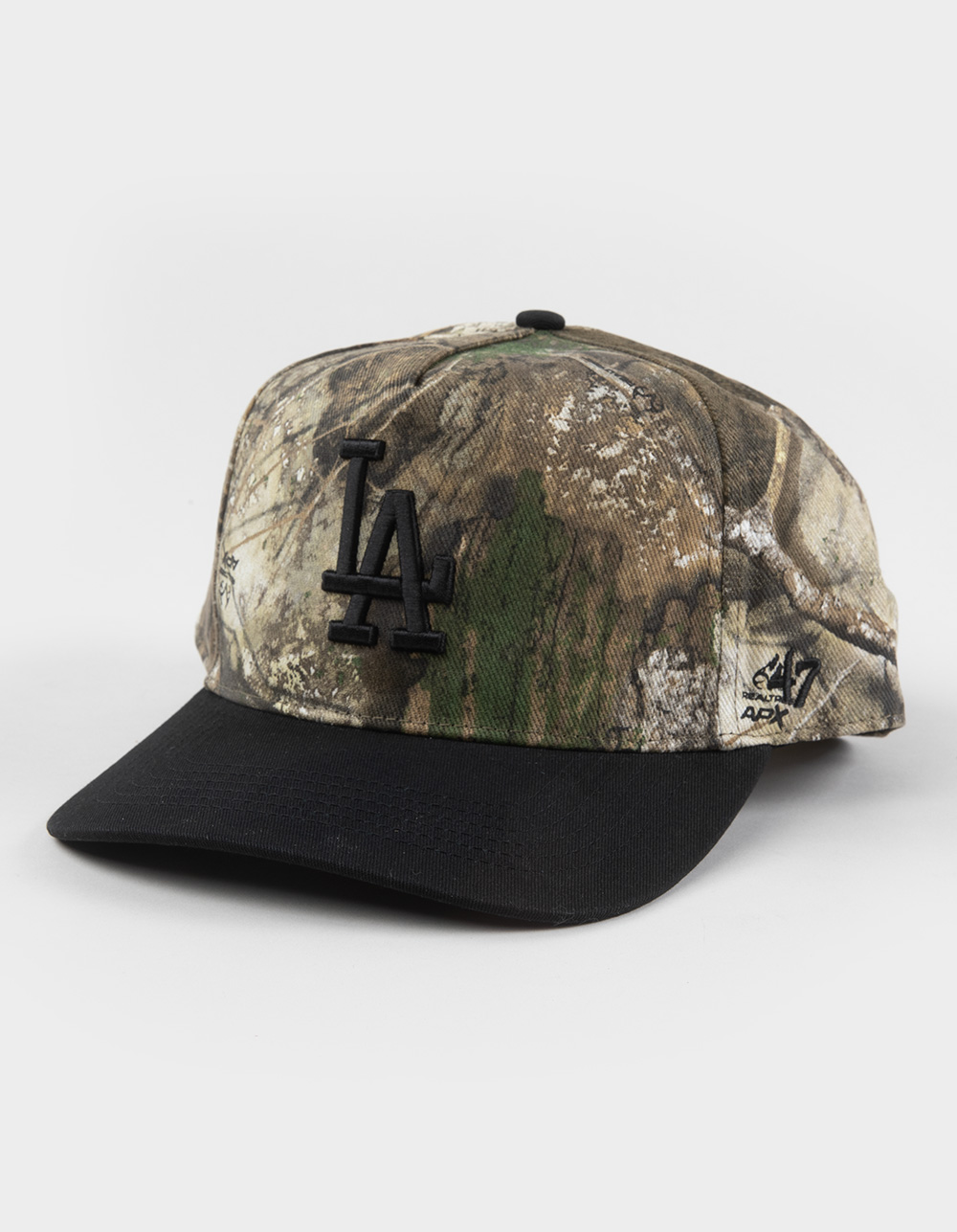 47 BRAND x Realtree Los Angeles Dodgers '47 Hitch Two Tone Snapback Hat - CAMO GREEN