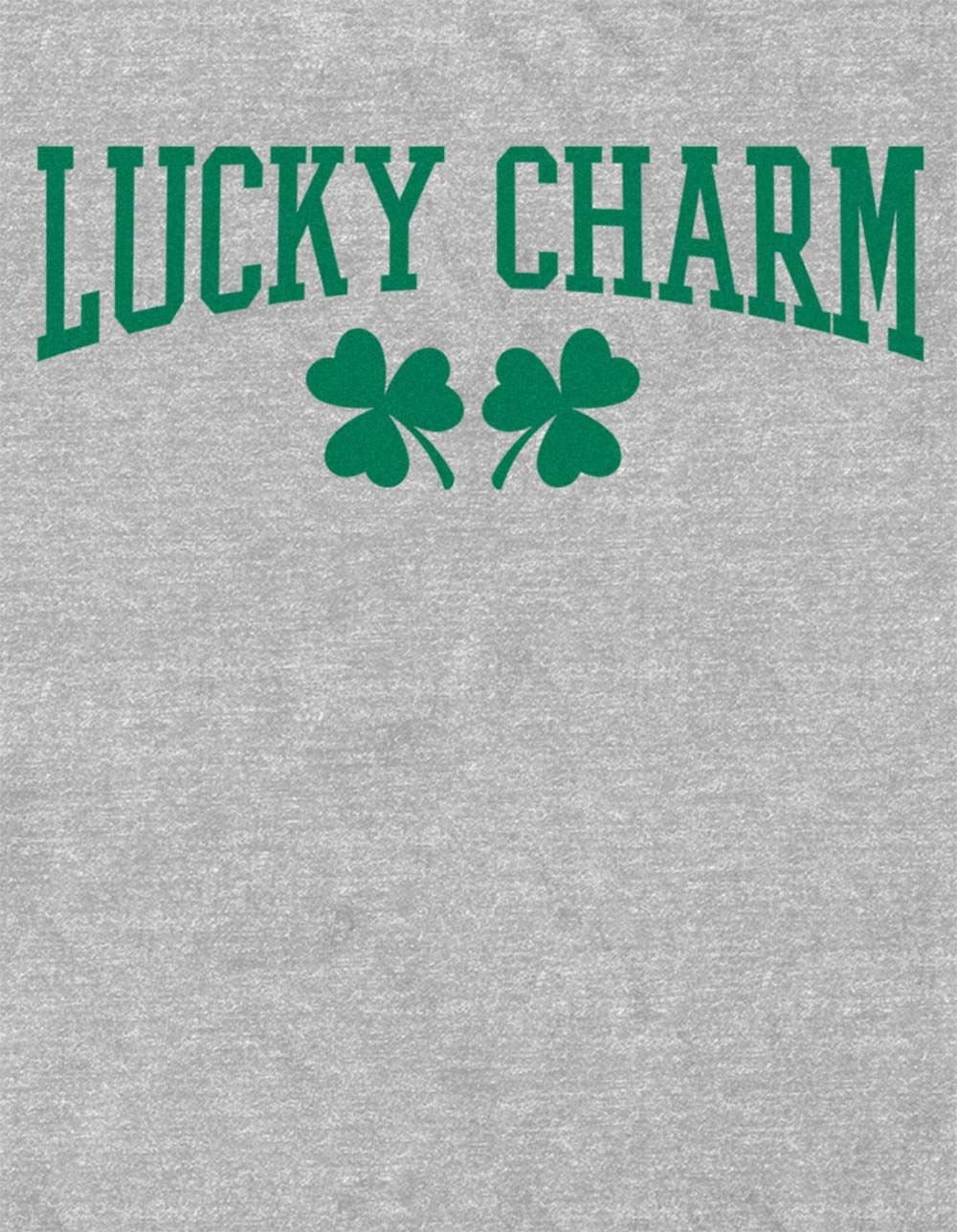 Lucky Charm Clovers Unisex Tee - HEATHER GRAY